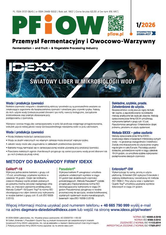Okładka numeru 01/2026 PFiOW